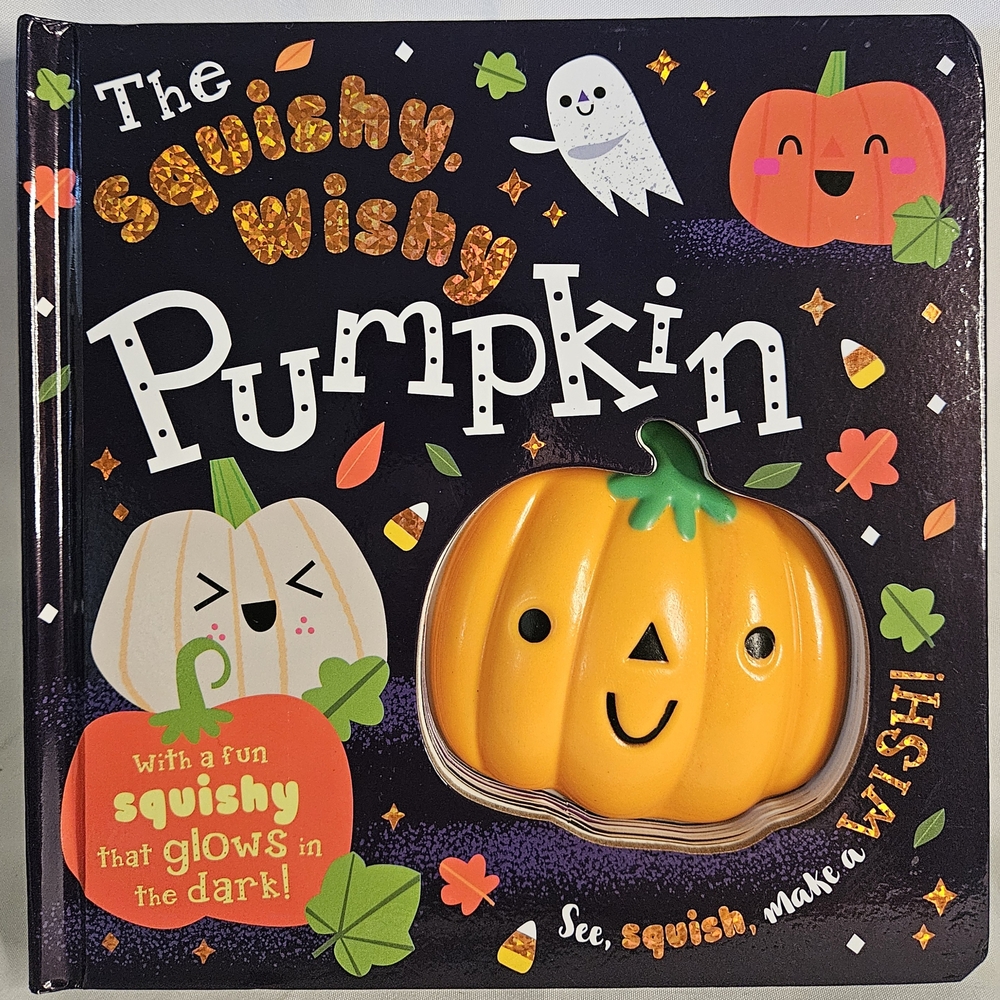 The Squishy, Wishy Pumpkin Book NEW | Glow in the Dark